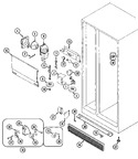 Diagram for 04 - Fresh Food Compartment