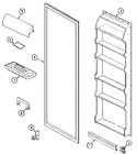 Diagram for 05 - Fresh Food Inner Door