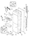 Diagram for 04 - Fresh Food Door