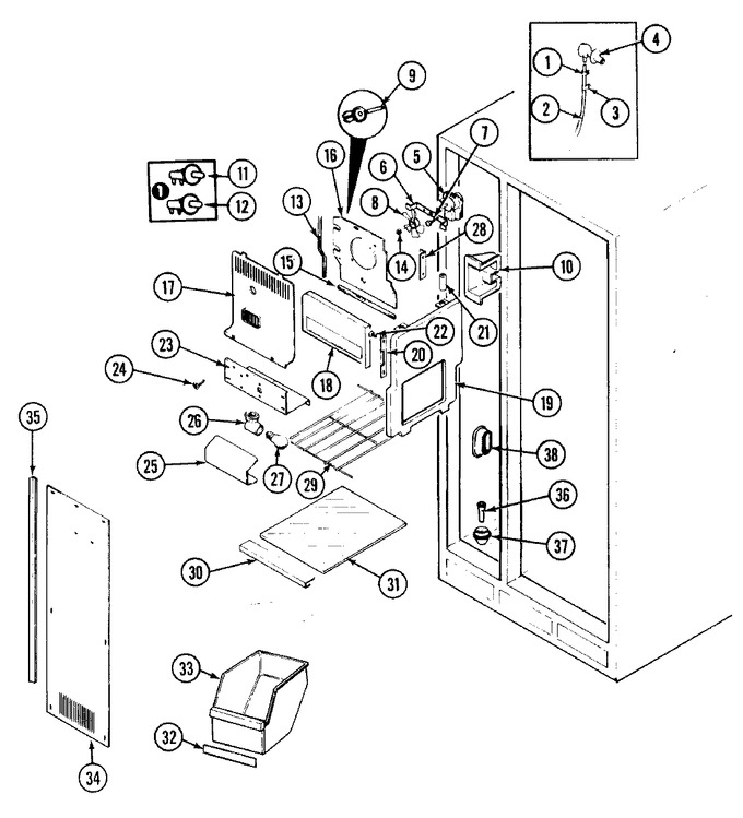 Diagram for GS22X8D3V (BOM: DP36A)