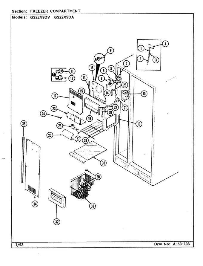 Diagram for GS22X9DV (BOM: DR35A)