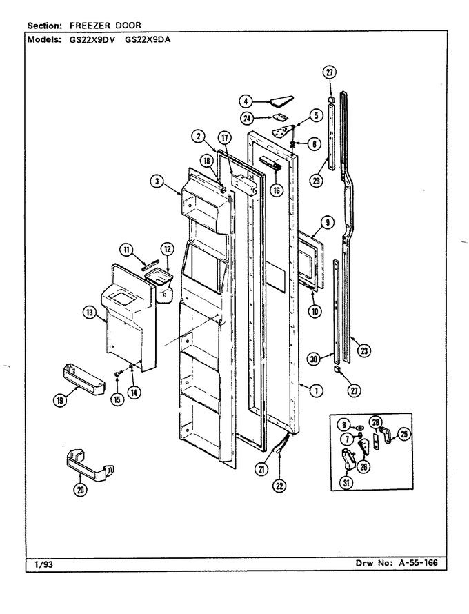 Diagram for GS22X9DA (BOM: DR36A)