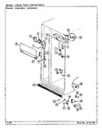 Diagram for 03 - Fresh Food Compartment