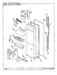 Diagram for 04 - Fresh Food Door