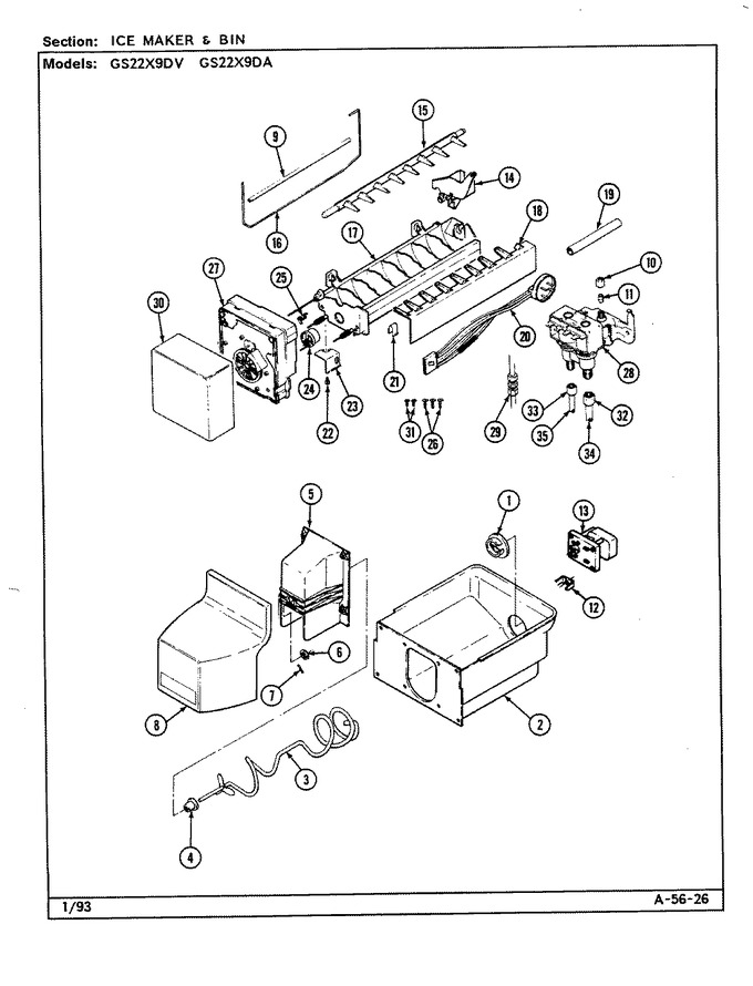 Diagram for GS22X9DV (BOM: DR35A)