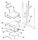 Diagram for 07 - Shelves & Accessories