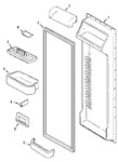 Diagram for 07 - Fresh Food Inner Door
