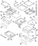 Diagram for 09 - Shelves & Accessories