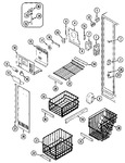 Diagram for 01 - Freezer Compartment
