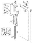 Diagram for 06 - Fresh Food Outer Door
