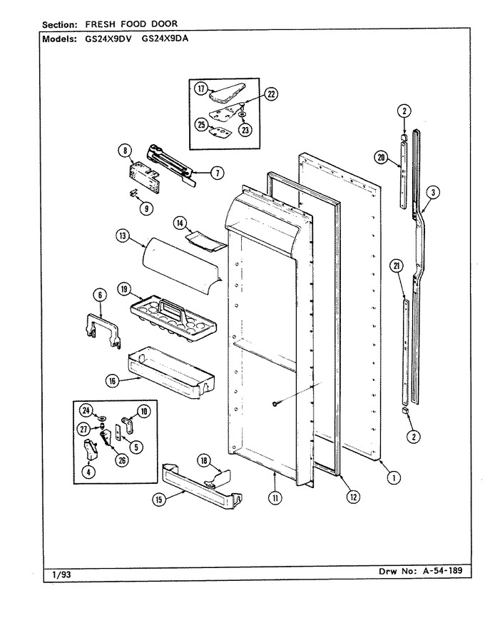 Diagram for GS24X9DA (BOM: DR86A)