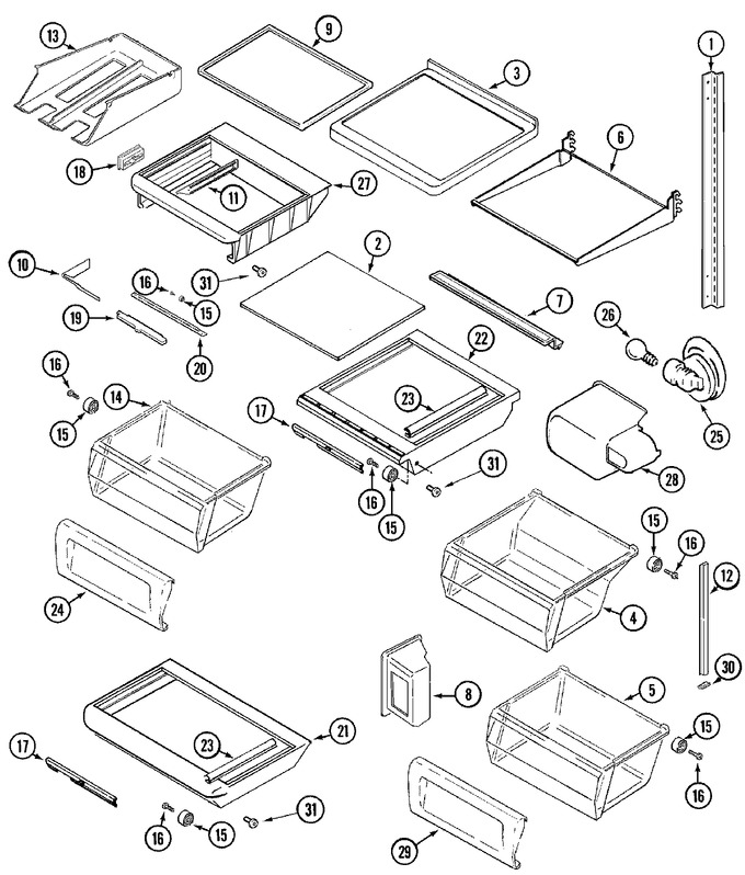Diagram for GS2517PXDW