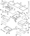Diagram for 09 - Shelves & Accessories
