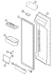 Diagram for 07 - Fresh Food Inner Door