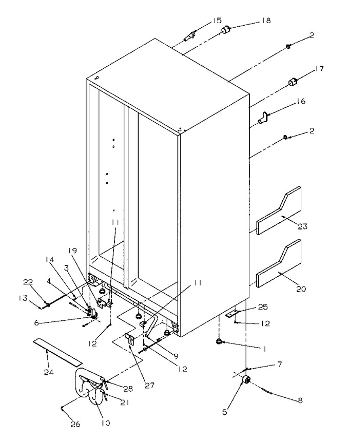 Diagram for SBDE20S4SW (BOM: P1190902W W)