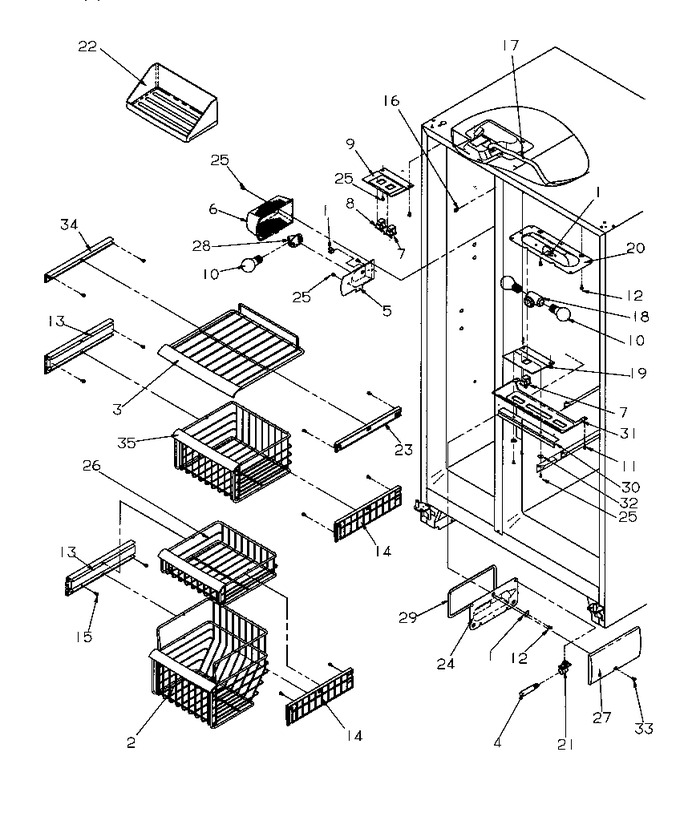 Diagram for SBDE20S4SW (BOM: P1190902W W)