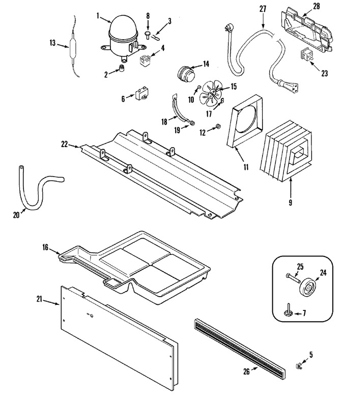 Diagram for GT1521NDFW