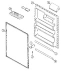 Diagram for 06 - Fresh Food Inner Door