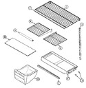 Diagram for 08 - Shelves & Accessories