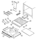Diagram for 01 - Freezer Compartment