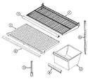 Diagram for 07 - Shelves & Accessories