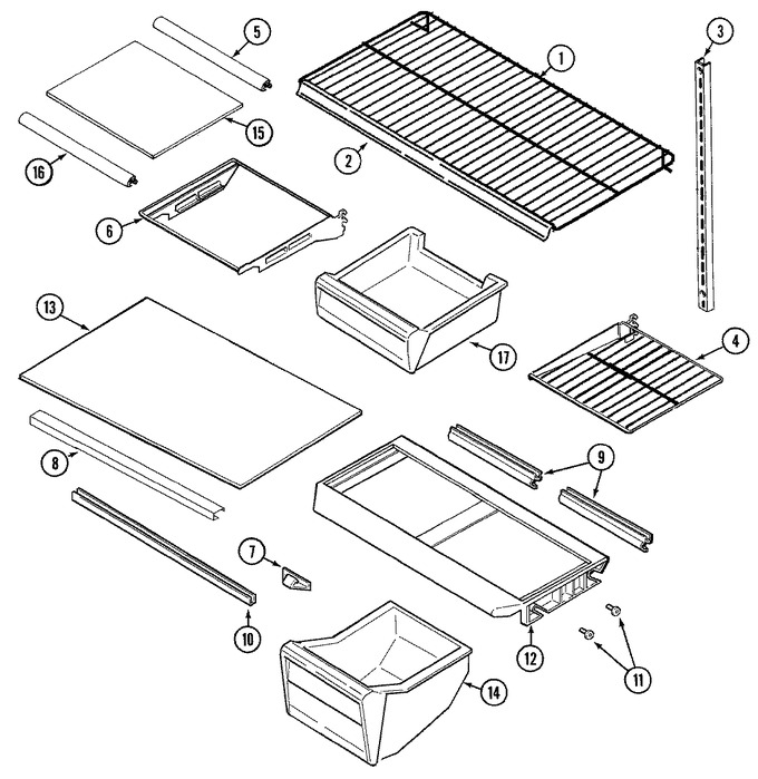 Diagram for GT1724NDEW