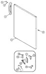 Diagram for 06 - Fresh Food Outer Door