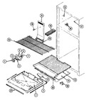 Diagram for 01 - Freezer Compartment