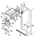 Diagram for 03 - Fresh Food Compartment