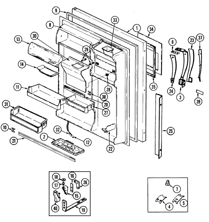 Diagram for RB184RDA (BOM: DG47A)