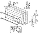 Diagram for 02 - Freezer Door