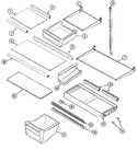 Diagram for 09 - Shelves & Accessories