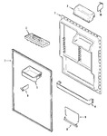 Diagram for 08 - Fresh Food Inner Door