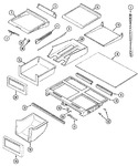 Diagram for 09 - Shelves & Accessories