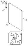 Diagram for 06 - Fresh Food Outer Door