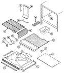 Diagram for 01 - Freezer Compartment