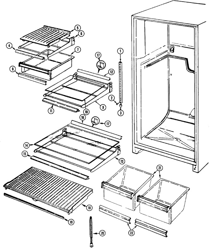 Diagram for GT19X7V (BOM: DC57A)