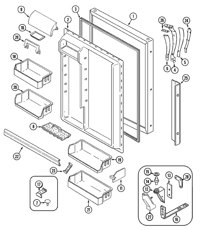 Diagram for GT21X93A (BOM: DF84A)