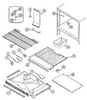 Diagram for 01 - Freezer Compartment