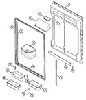 Diagram for 05 - Fresh Food Inner Door