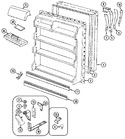 Diagram for 04 - Fresh Food Door