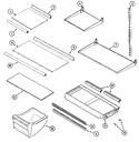 Diagram for 08 - Shelves & Accessories