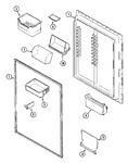 Diagram for 06 - Fresh Food Inner Door