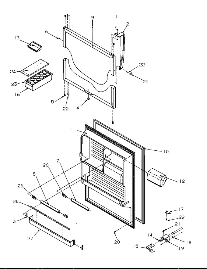 Diagram for GTG21B2W (BOM: P1193001W W)