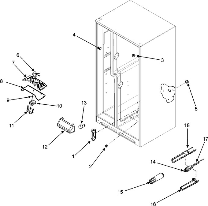 Diagram for MZD2667HEW