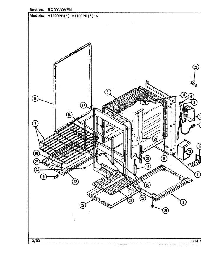 Diagram for H1100PRA
