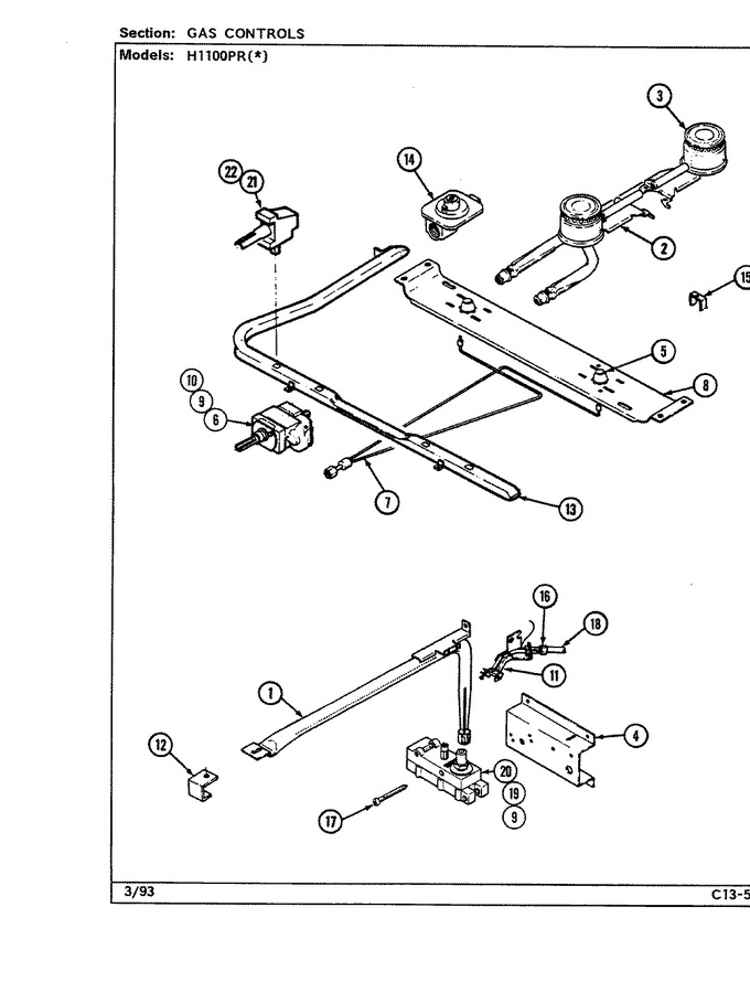 Diagram for H1100PRA
