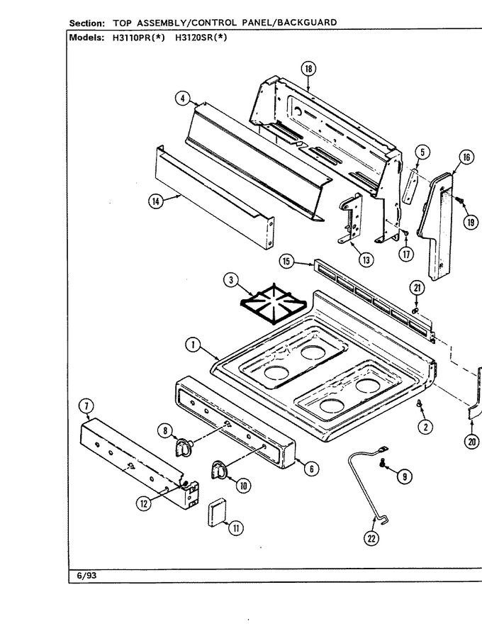 Diagram for H3110PRA