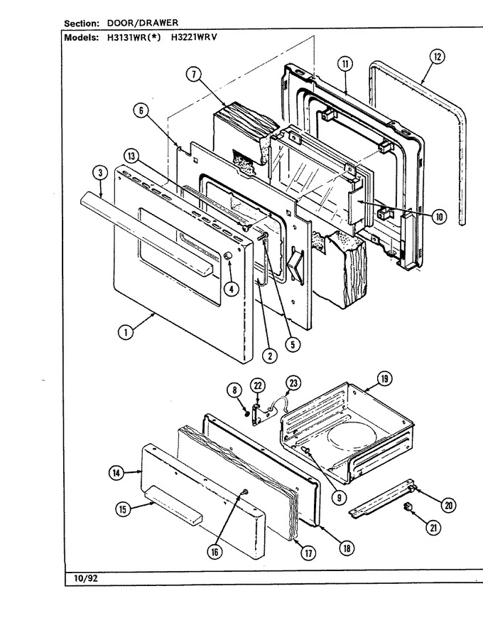 Diagram for H3221WRV