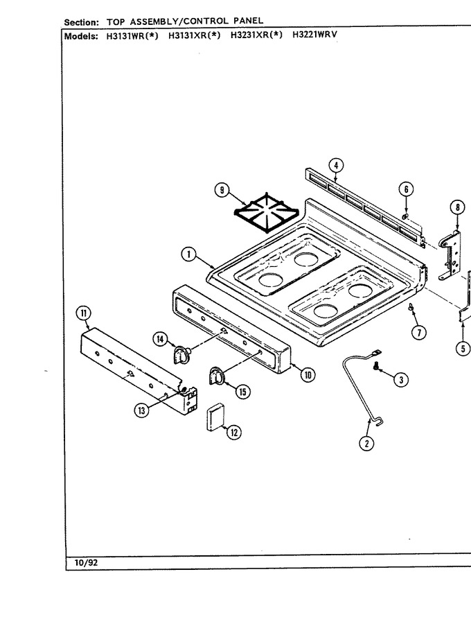Diagram for H3131WRA